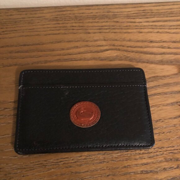 Dooney & Bourke Leather Card Wallet Vintage - Picture 2 of 4